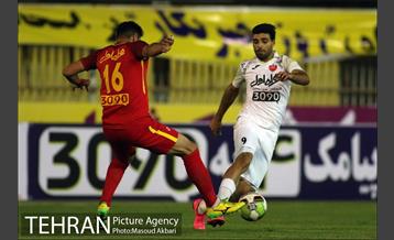 دیدار نقت تهران و پرسپولیس تهران در لیگ برتر فوتبال 20