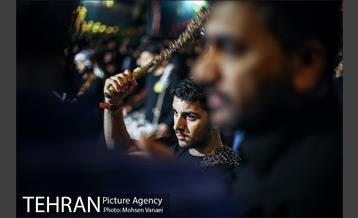 دسته عزاداری در خیابان اندرزگو‎ 8