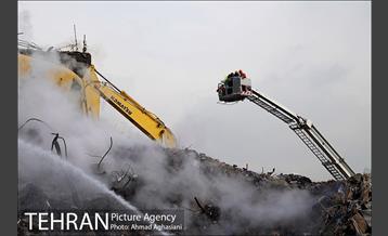 چهارمین روز آواربرداری ساختمان پلاسکو 23