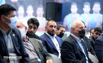 مراسم تجلیل از کشتی‌گیران تیم ملی 7