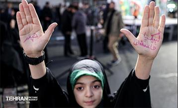 اجتماع مردم تهران در محکومیت اقدامات تروریستی اغتشاشگران 31