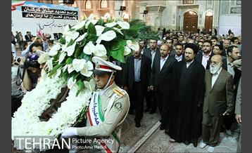 مراسم تجدید میثاق کارکنان شهرداری تهران با آرمان های امام راحل 6