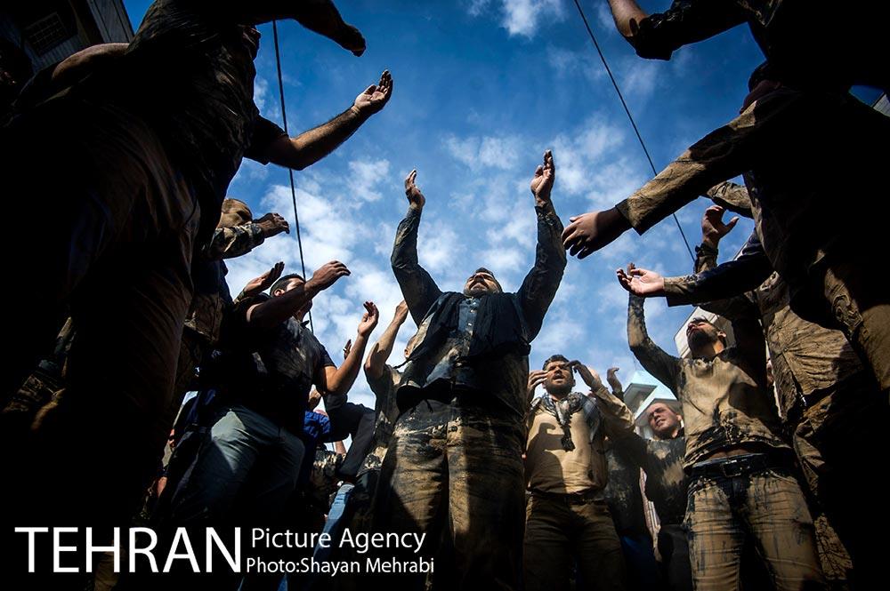 آیین گِل ‌مالی ‌لرستانیهای مقیم پایتخت 48