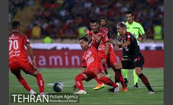 دیدار پرسپولیس و فولاد خوزستان در لیگ برتر فوتبال 11