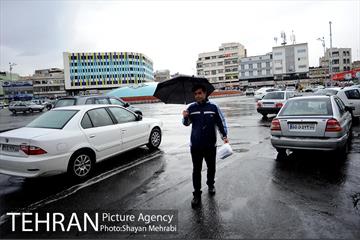 بارش باران بهاری در تهران 23