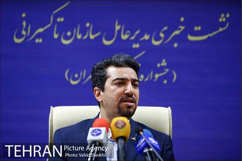 نشست خبری مدیر عامل سازمان تاکسیرانی 6