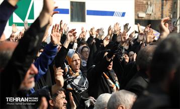 عزاداری شهادت حضرت فاطمه(س) در منطقه 17 15