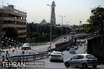 پل غیر همسطح بزرگراه شهید چمران (پل شهید نوروزی) 3