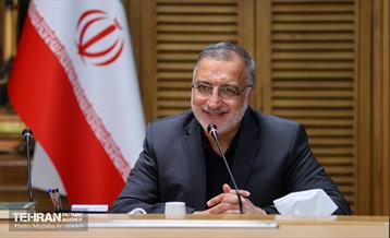 دیدار نماینده UNDP با شهردار تهران 13