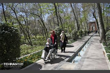 باغ ایرانی در ایام نوروز  2