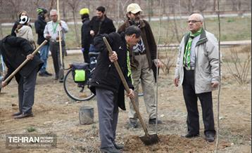 کاشت نهال یادمان تشکل ها در بوستان سمن ها 12