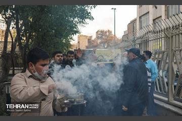 مراسم وداع با شهید سید مرتضی رضا قدیری در حراست شهرداری 21