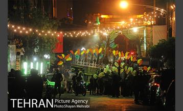 عزاداری شب تاسوعا در خیابان های تهران 23