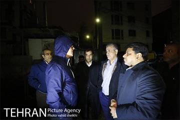 بازدید شبانه مدیران شهری از رود دره ها، مسیل ها و پروژه زیرگذر گیشا 8