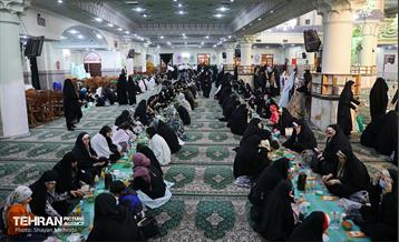 ضیافت افطاری در حرم عبدالعظیم حسنی(ع) 26