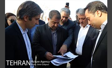 بازدید رئیس شورای شهر تهران از بوستان جنگلی چیتگر 14