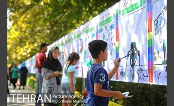جشنواره طولانی ترین نقاشی کودکان 17