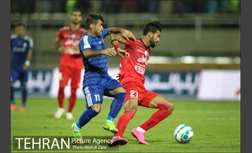 دیدار استقلال خوزستان و پرسپولیس در لیگ برتر فوتبال 21