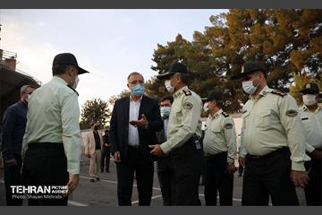 صبحگاه مشترک یگان حفاظت شهرداری تهران با حضور  شهردار تهران 19