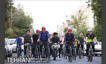 پویش سه شنبه های بدون خودرو با حضور معلولین 7