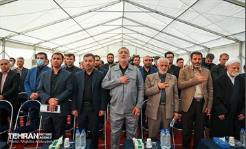 آیین آغاز به ساخت ۱۴ میدان، بازار و بازارچه میوه و تره بار