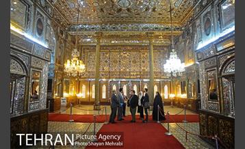 بازدید شهردار مونترال از کاخ گلستان 14