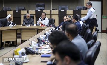 نشست جمعی از نمایندگان مجلس با رئیس سازمان پیشگیری و مدیریت بحران تهران 14