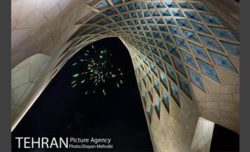 نورافشانی و نورپردازی لیزری به مناسبت عیدغدیر خم 14