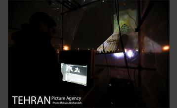 اجرای ویدئو مپینگ به مناسبت هفته تهران 15