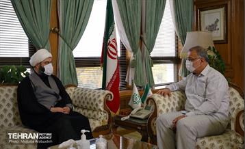دیدار شهردار تهران با رئیس سازمان تبلیغات اسلامی 2