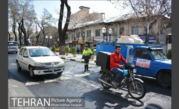 ضدعفونی معابر سطح شهر  13