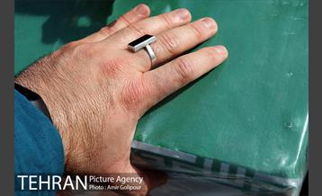 مراسم تشییع پیکر دو شهید گمنام در شهرک چیتگر 19