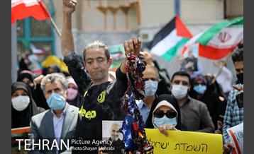 تجمع دانشجویی و مردمی در حمایت از مردم فلسطین 3