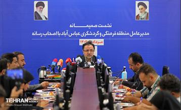 بازدید از پروژه‌های منطقه فرهنگی و گردشگری عباس آباد 1