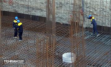 بتن‌ریزی در ابرپروژه ۸۰۰۰ واحدی مسکن آتش‌نشانان تهران 10