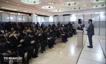 نشست خبری سخنگوی شورای نگهبان در نمایشگاه رسانه‌های ایران 5