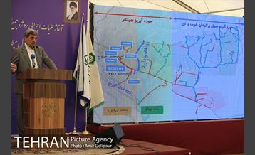 آغاز عملیات جمع آوری آبهای سطحی و کنترل سیلاب شمال و غرب شهر تهران 2 17