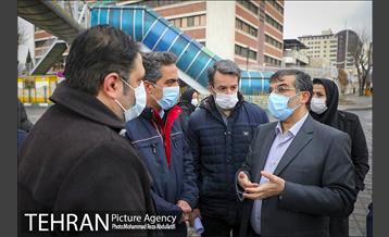 بازدید صبحگاهی سرپرست منطقه ۸، از پروژه‌های عمرانی منطقه 7