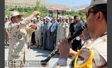 آیین بهره برداری بوستان شهدای مرزبانی‎ 18