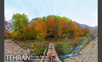 طبیعت پاییزی روستای سنگان 74