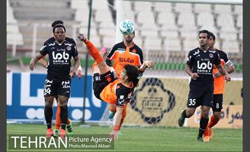 دیدار سیاه جامگان و سایپا در لیگ برتر فوتبال 10