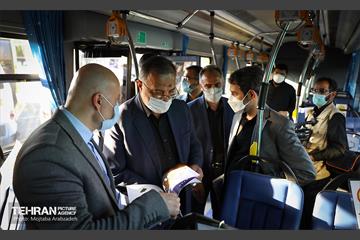بازدید شهردار تهران از شرکت واحد اتوبوسرانی تهران 30