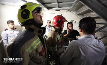 مسابقه پله‌نوردی آتش‌نشانان در برج میلاد 33