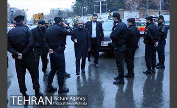 حضور مسوولان در حادثه پلاسکو 5