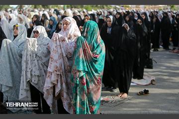 اقامه نماز عید فطر در حرم حضرت عبدالعظیم حسنی(ع) 14