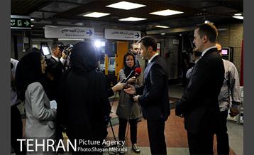 بازدید شهردار بلگراد از مترو خط یک 21