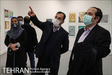بازدید مدیران شهری به همراه اعضای شورای شهر از نمایشگاه تهران از منظر هنرمندان 14