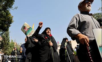 مراسم تشییع پیکر شهید سردار عباس نیلفروشان - ۱ 9