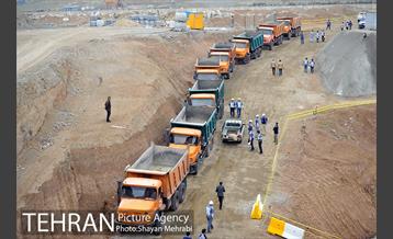 آغاز  حفاری تونل  محور جنوبی خط 6 مترو تهران 49