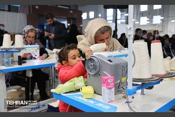 آیین افتتاح مراکز توانمندسازی کوثر و بهسازی۴۰۰معبر پایتخت 7
